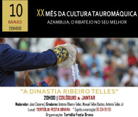 XX Mês da Cultura Tauromáquica - Alteração Evento do dia 10.maio (Org. Tert. Festa Brava)